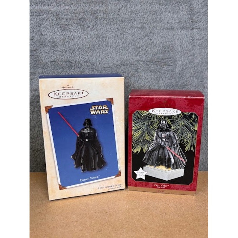 Hallmark Keepsake Star Wars Darth Vader Ornament Lot 1997 Magic 2002 Series 6